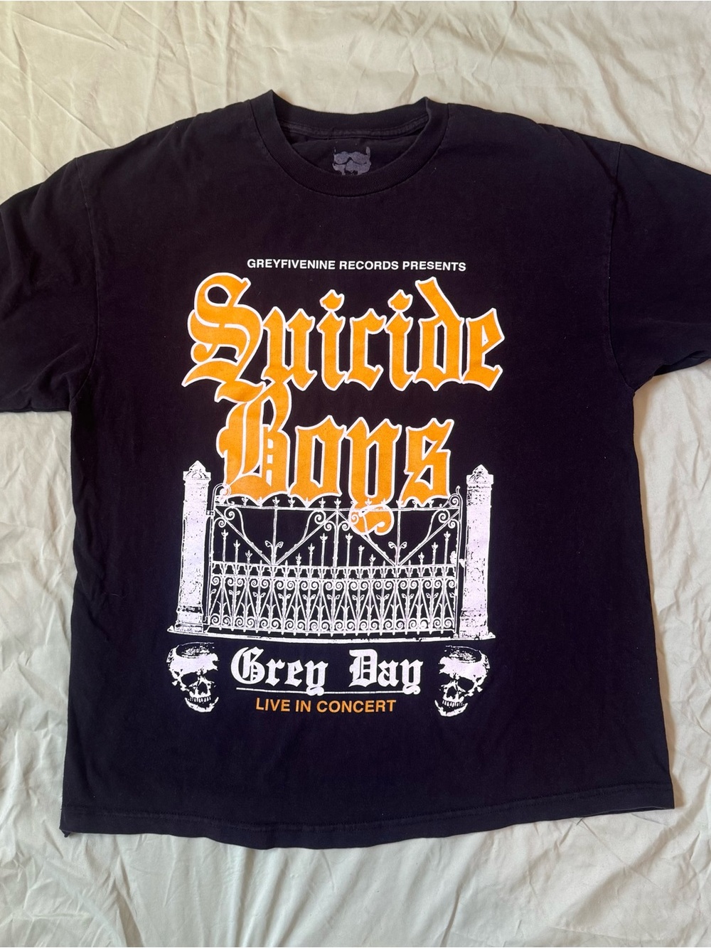 Suicide Boys Grey Day Graphic Tee - Black/Yellow